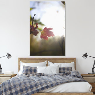 Romantic Trees & Flowers – Botanical Fantasy Boho Canvas Print