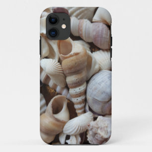 Romantic Tropical Exotic Sea Shells Beach Love iPhone 11 Case