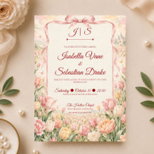 Romantic Tulip Meadow Wedding