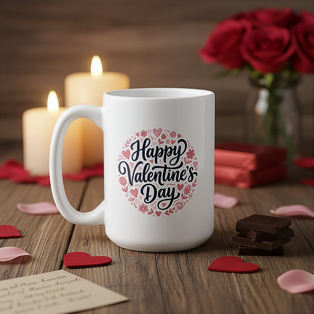 Romantic Valentine Mug for Boyfriend Gift Idea (Créateur téléchargé)