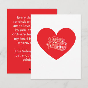 Romantic Valentine’s Day Card