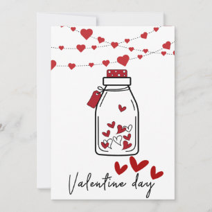 Romantic Valentine’s Day Card Personalized Love