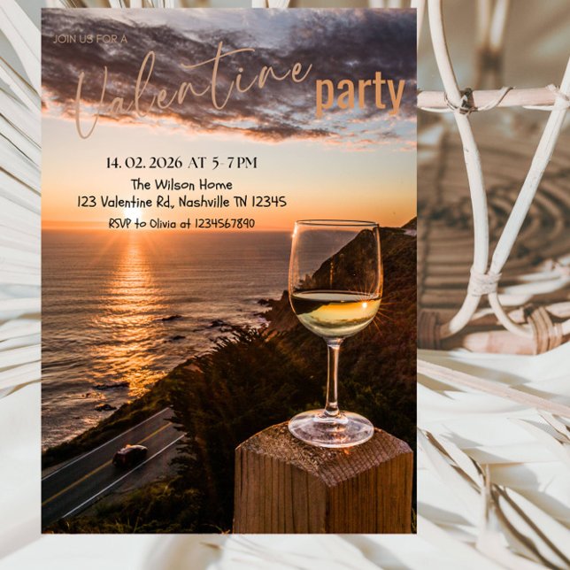 Romantic Valentine’s Day Party Invitation (Creator Uploaded)