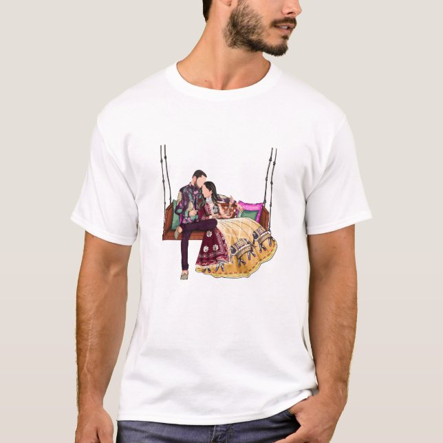 Romantic Valentine’s Day Quote T-Shirt (Devant)