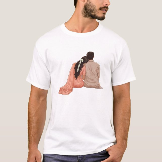 Romantic Valentine’s Day Quote T-Shirt (Devant)