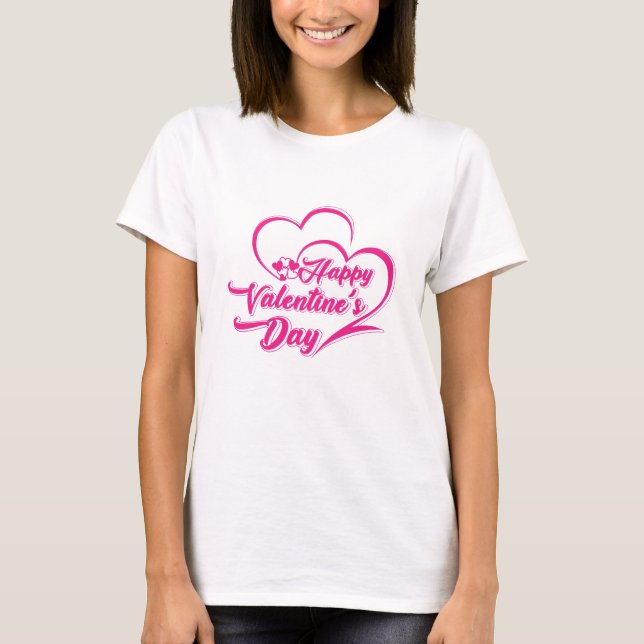 Romantic Valentine’s Day Quote T-Shirt (Front)