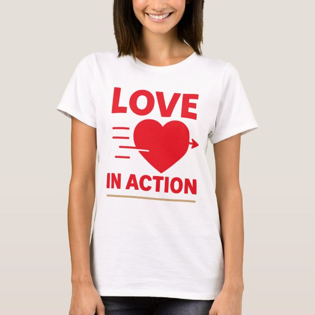 Romantic Valentine’s Day T-Shirt (Front)