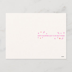 Romantic Valentine’s Day To My best Friend Card