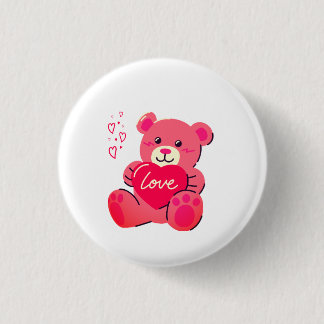 Romantic Valentine’s Gift 1 Inch Round Button