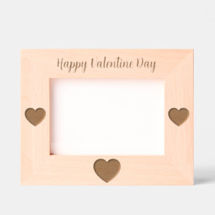Romantic Valentine's Day Gift Etched Frames