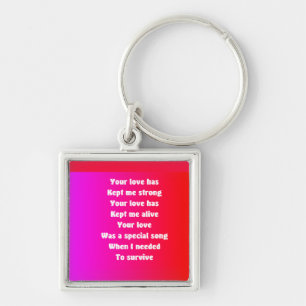 romantic valentine's day keychains