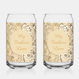 Romantic , Valentine's Day, My Endless Love, Luxur Can Glass