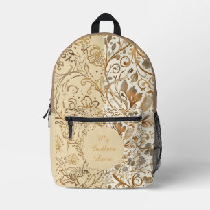 Romantic , Valentine's Day, My Endless Love, Printed Backpack