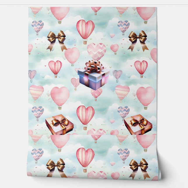 Romantic Valentine's Day Wallpaper - love art (Unrolling)