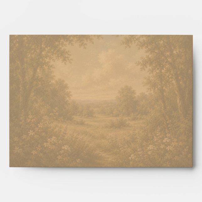 Romantic Vintage Envelope 5X7 (Front)