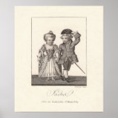 Romantic Vintage French Louis XVI Couple Poster (Front)