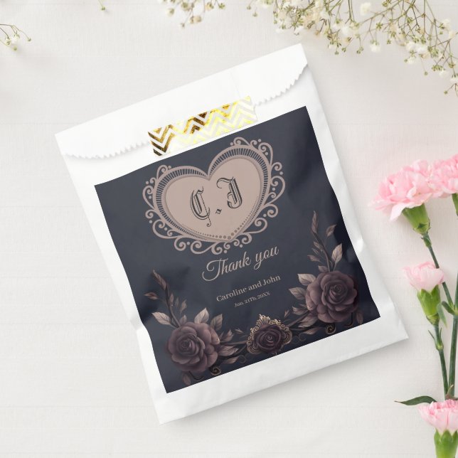 Romantic vintage roses. favour bag (Sealed)