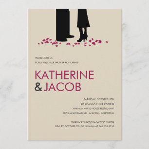 Romantic Vows Wedding Shower Invites