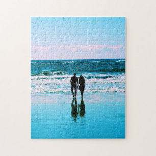 Romantic Walk on the Beach Puzzle