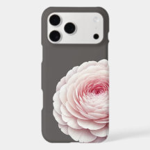 Romantic Warm Charcoal Blush Floral