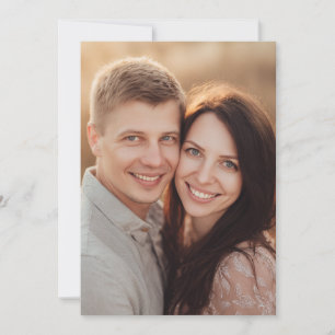 Romantic Warm Photo Invitation