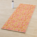 Romantic Watercolor Daffodil Pattern Yoga Mat<br><div class="desc">Bring some summer peaceful vibes to your yoga practice with our pretty daffodil mat in pink and yellow. The modern watercolor daffodil pattern adds a touch of botanical style to your workout, making it perfect for meditation, gym workouts, outdoor workouts, and fitness classes.</div>