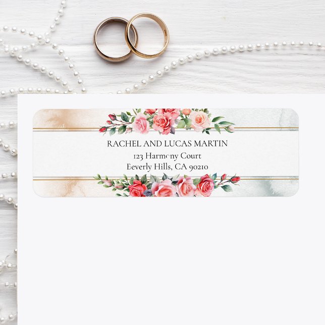 Romantic Watercolor Pink Roses (Creator Uploaded)