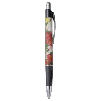 Romantic Watercolor Spring Bouquet Floral Design Pen