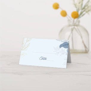 Romantic Waterfront Wedding Place Card