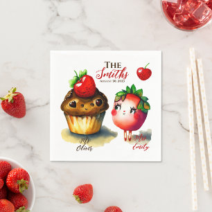 Romantic Wedding  Napkin