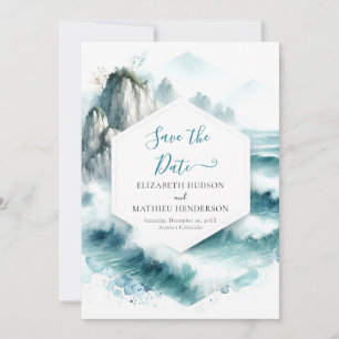 Romantic Whimsical Nautical Wedding Save The Date