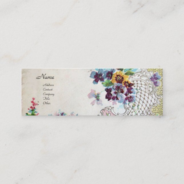 ROMANTICA 2 MINI BUSINESS CARD (Front)