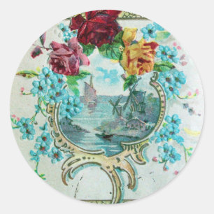 ROMANTICA 3 CLASSIC ROUND STICKER