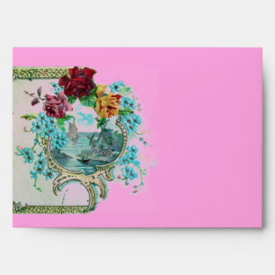ROMANTICA 3 pink blue red Envelopes
