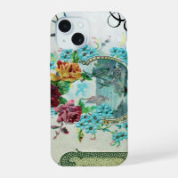 ROMANTICA FLORAL MONOGRAM ROSES AND FLYING BIRD