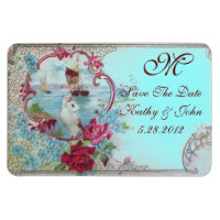 ROMANTİCA MONOGRAM ,Save The Date