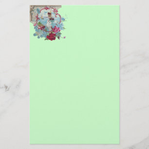 ROMANTİCA ,pink red blue green Stationery