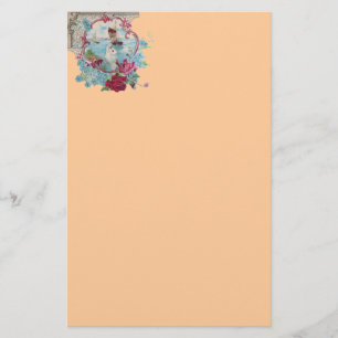 ROMANTİCA ,pink red blue Stationery