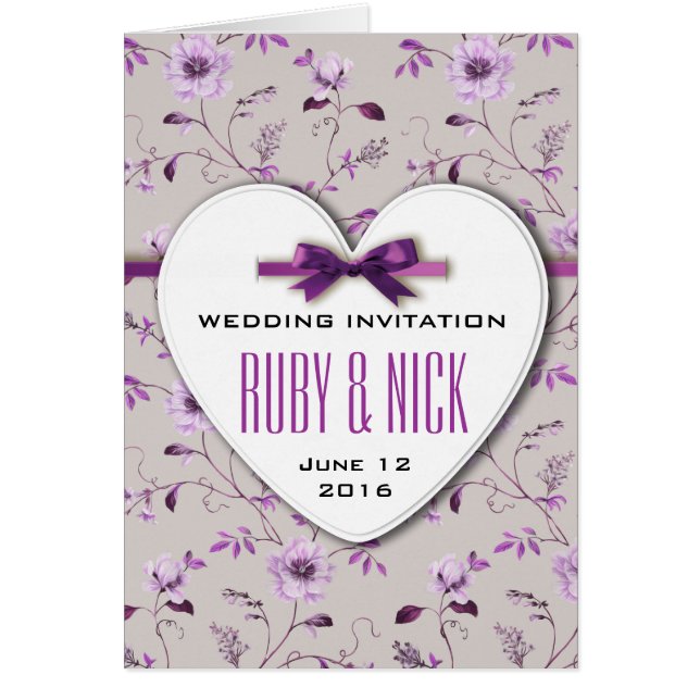 RomanticCharm vintage floral wedding collection (Front)
