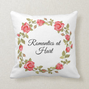 Romantics at Hart Throw Pillow