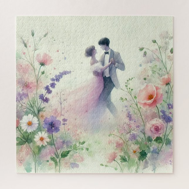 Romantik Wedding 1 Jigsaw Puzzle (Vertical)