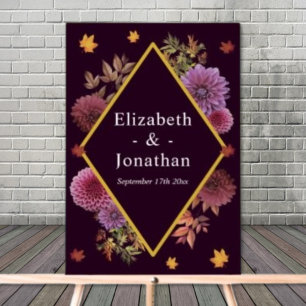 Romantique Automne Dahlia Mariage