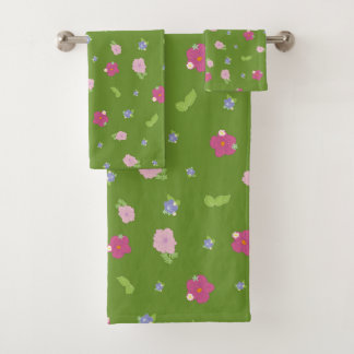 Romantique Colorful Chic Floral Pattern Serviette 