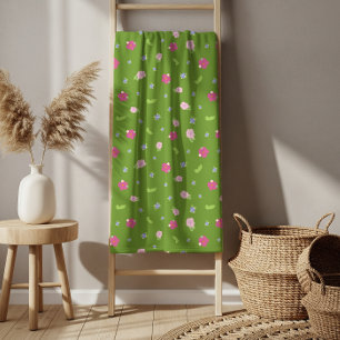 Romantique Colorful Chic Floral Pattern Serviette