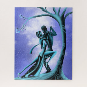 Romantique Couple Danse le Tango Jigsaw Puzzle