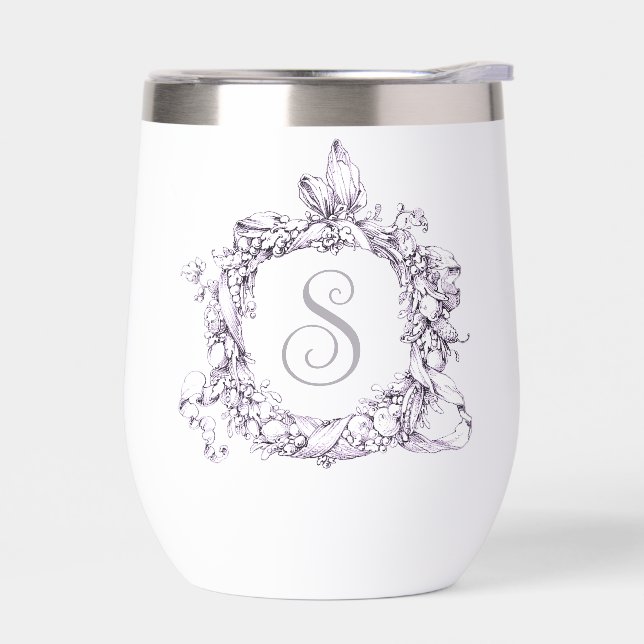 Romantique, couronne Vintage Personnalisée (Gauche)