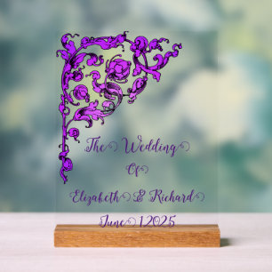 Romantique, Vintage, violet antique