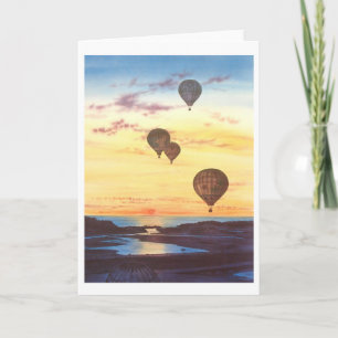 ROMATIC FLIGHT, DEL MAR CALIFORNIA CARD