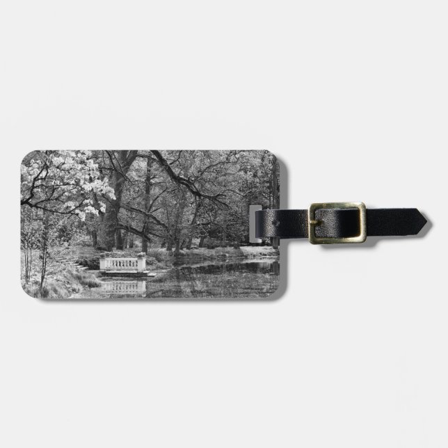 Romatic lake luggage tag (Front Horizontal)