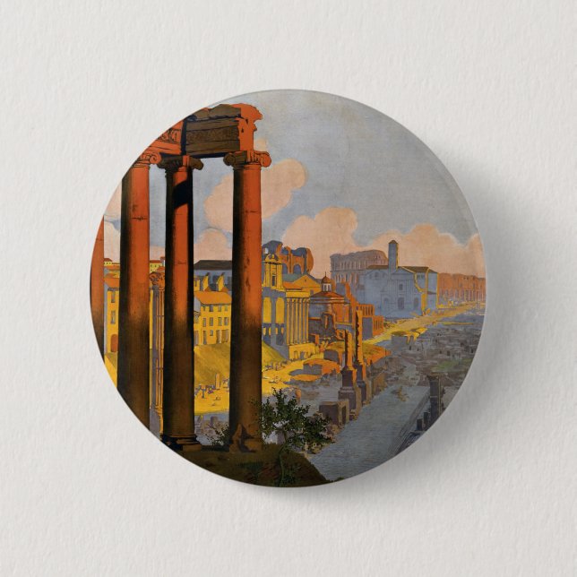Rome 2 Inch Round Button (Front)